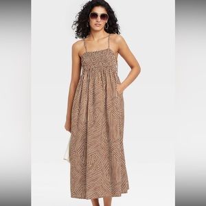 Target a.new.day smocked Maxi Dress - Never worn.